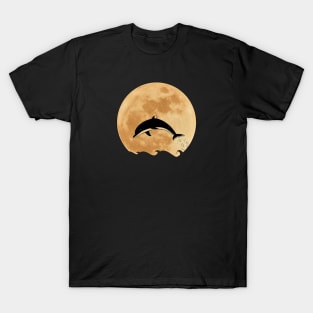 Dolphin in the Moon T-Shirt